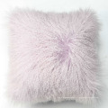 Coussin brillant peau de mouton